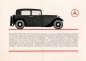 Preview: Mercedes-Benz 170 Sechszylinder 7/32 PS Modellprogramm 1931 Automobilprospekt (4656)